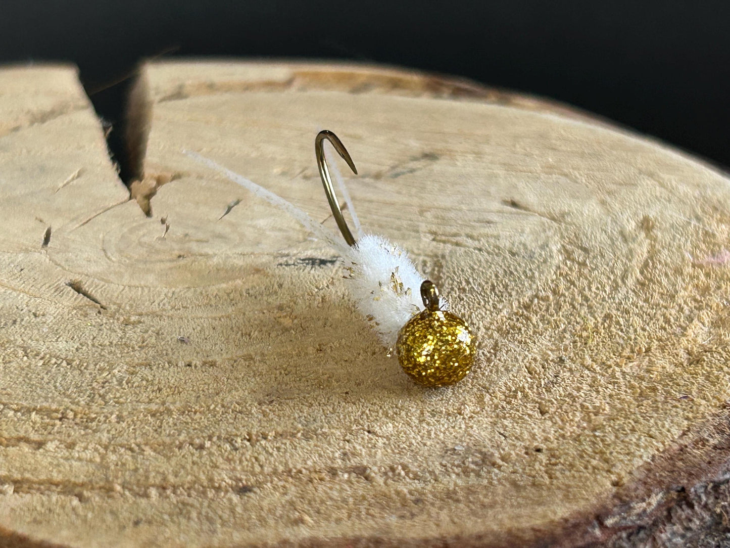 Split tail crappie jigs