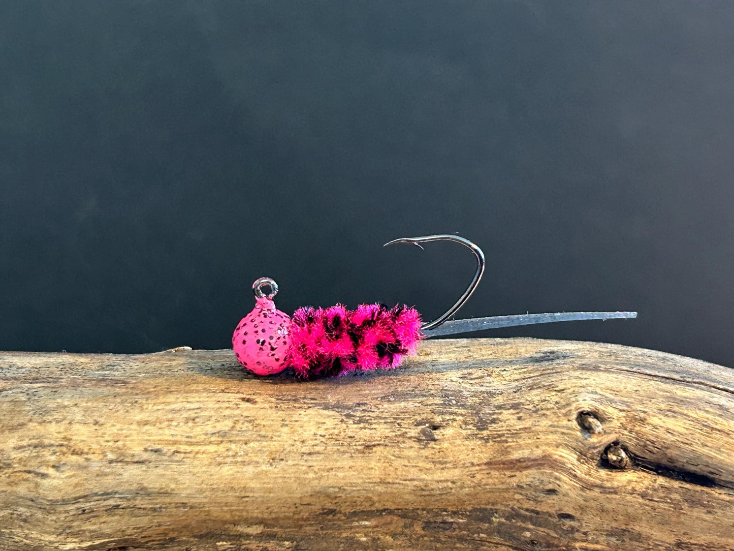 Wedge tail crappie jigs