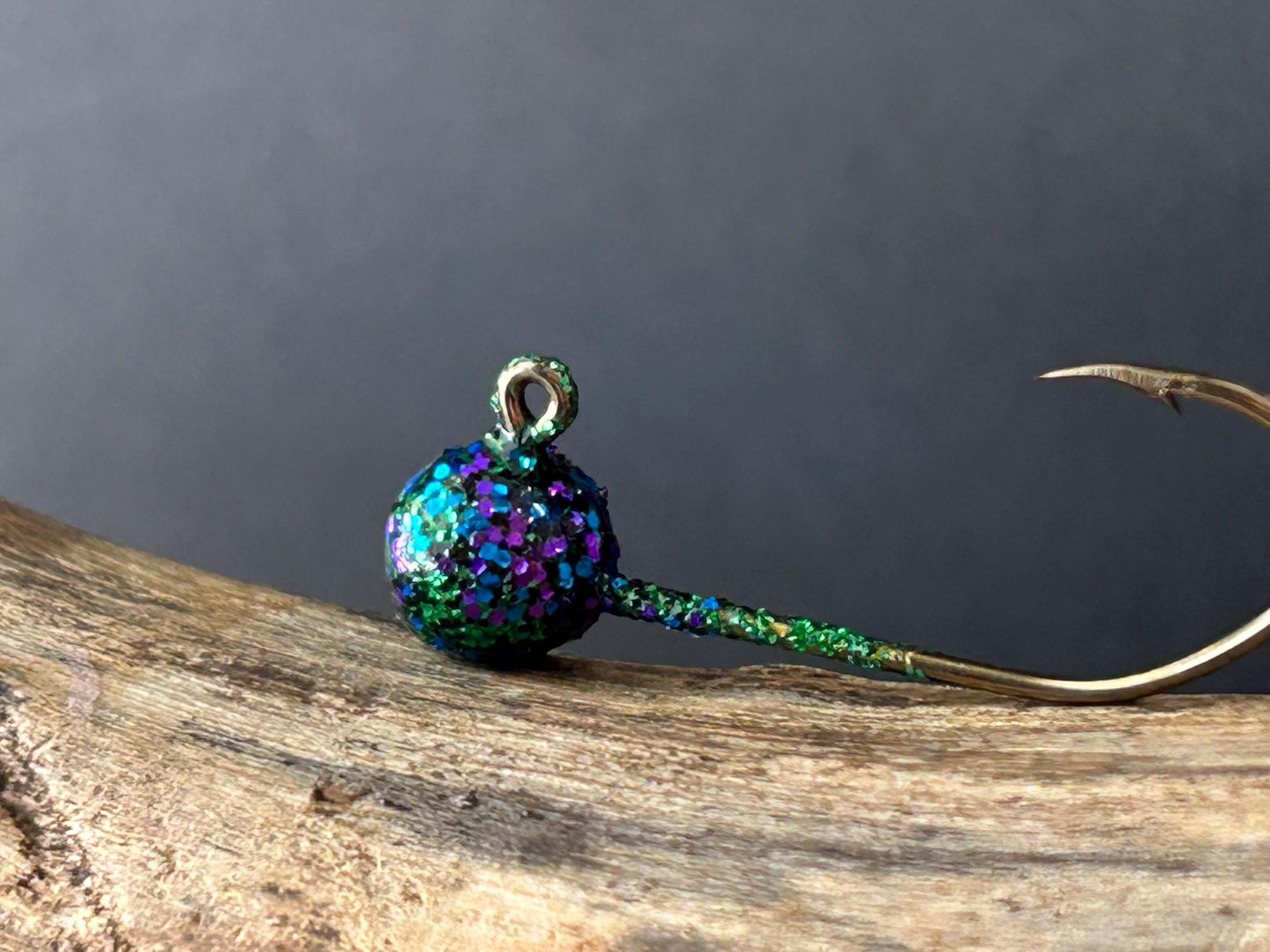 BRUISER GLITTER ball jig heads