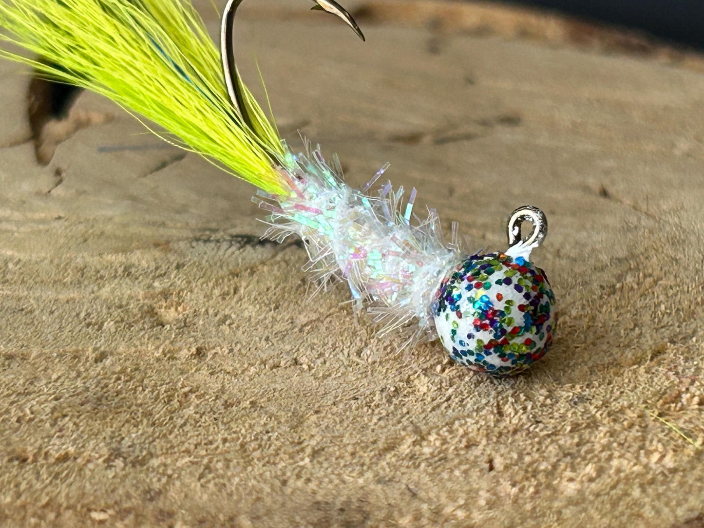 Bucktail crappie jigs