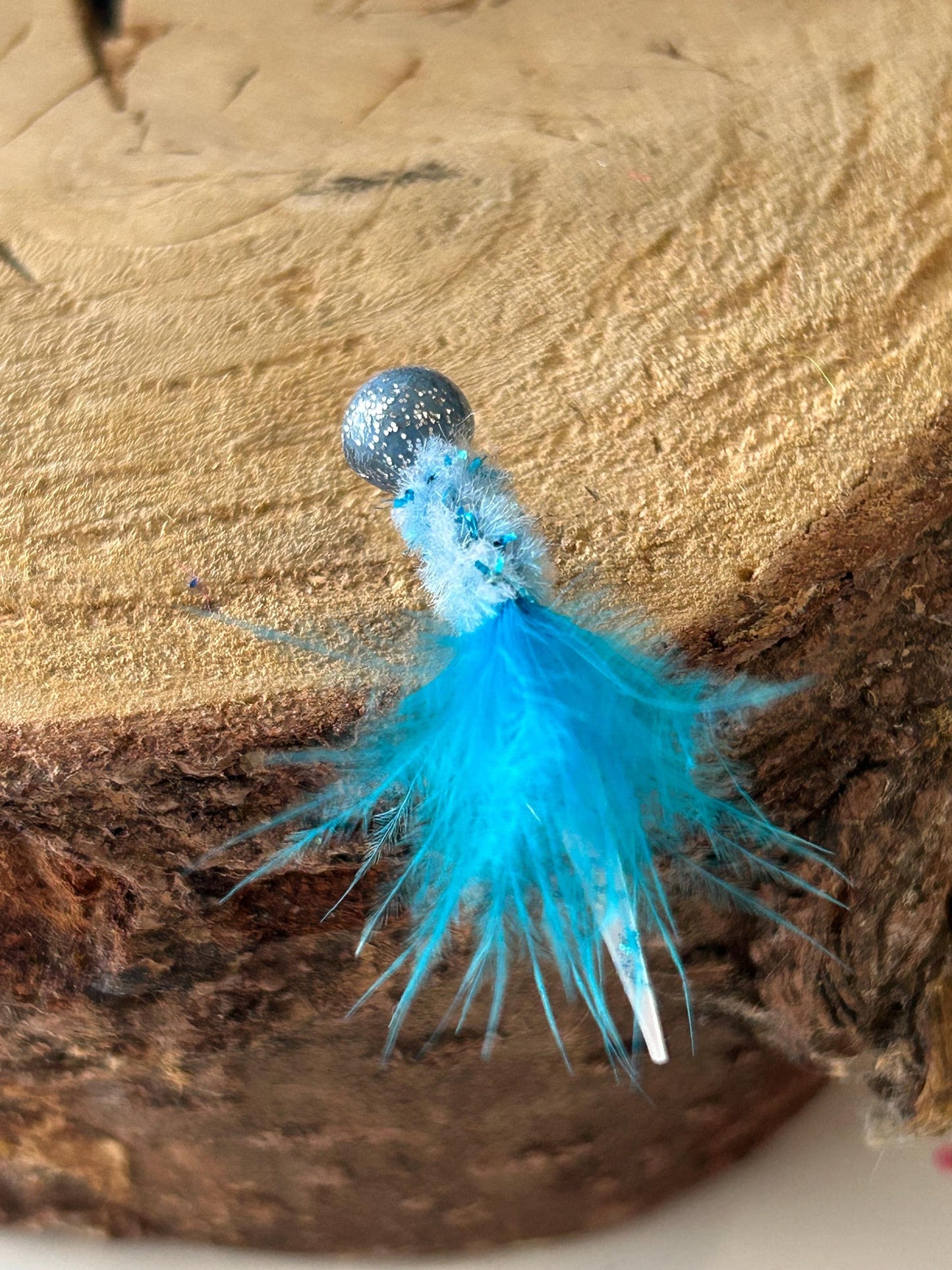 Wedge tail crappie jigs