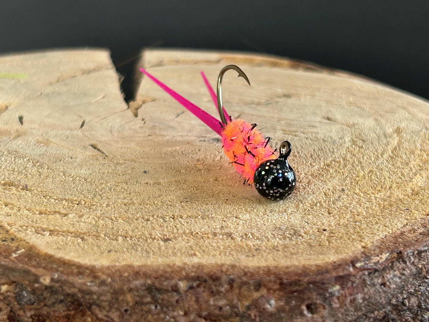 Split tail crappie jigs