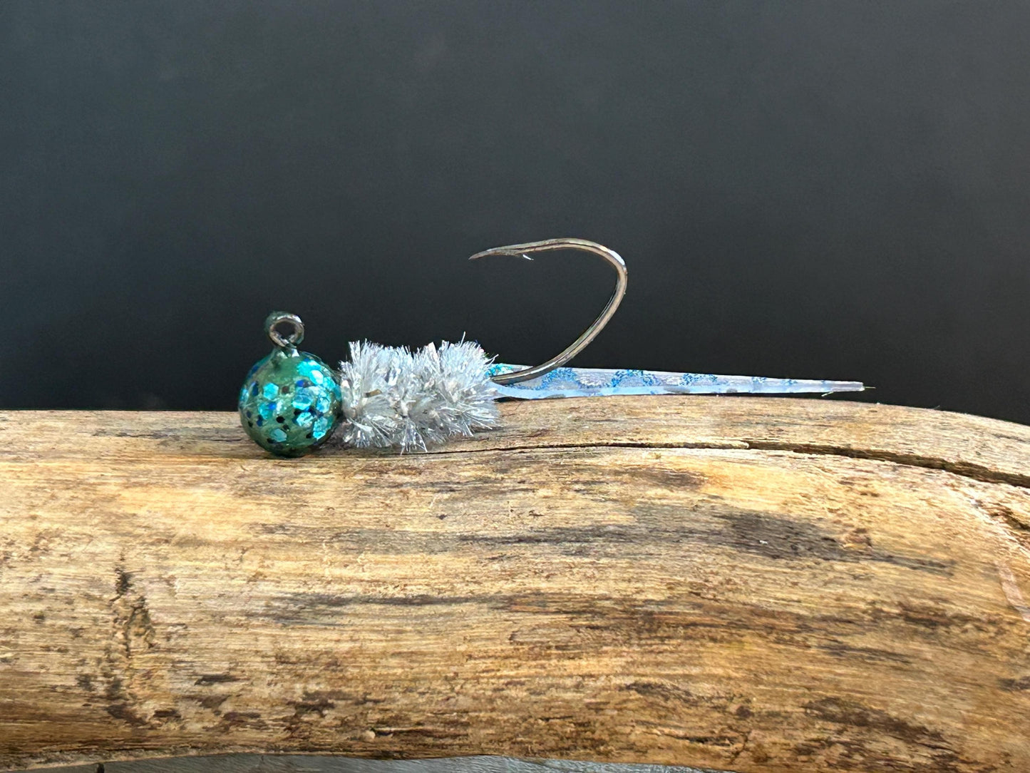 Wedge tail crappie jigs