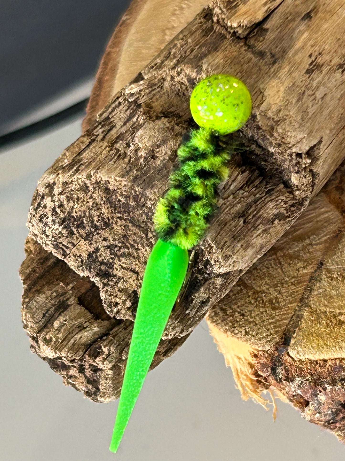 Wedge tail crappie jigs