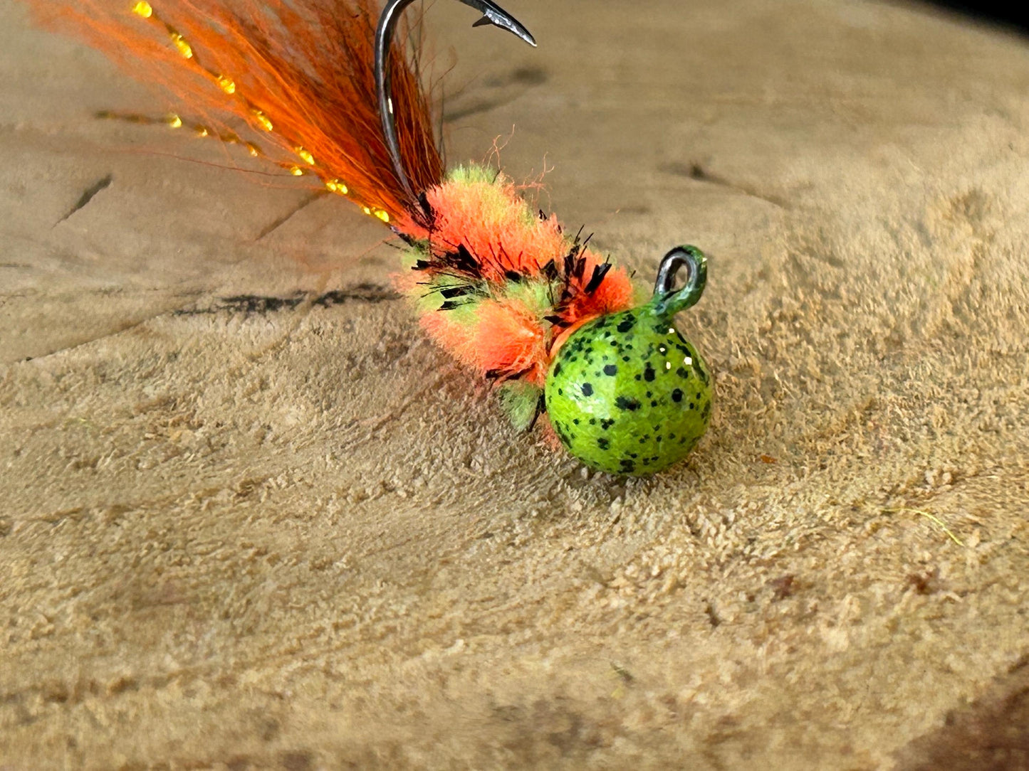 Bucktail crappie jigs
