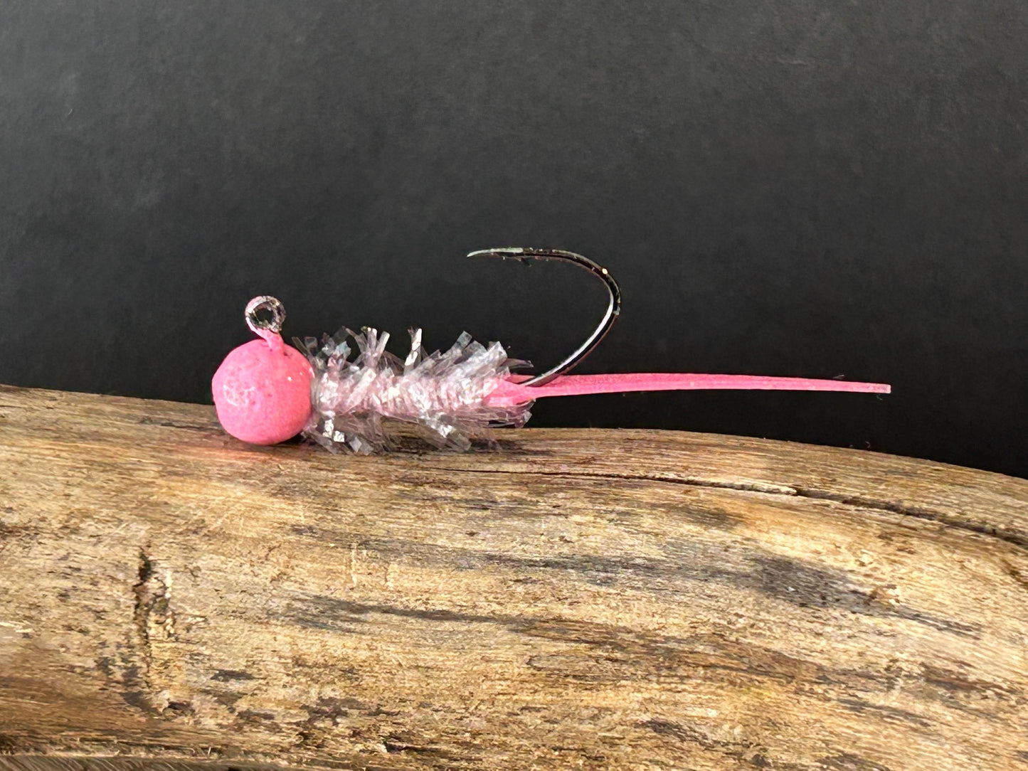 Wedge tail crappie jigs