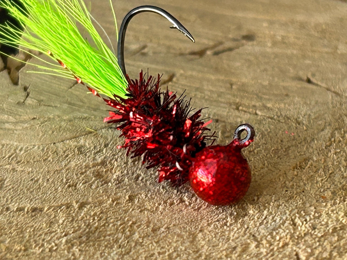Bucktail crappie jigs