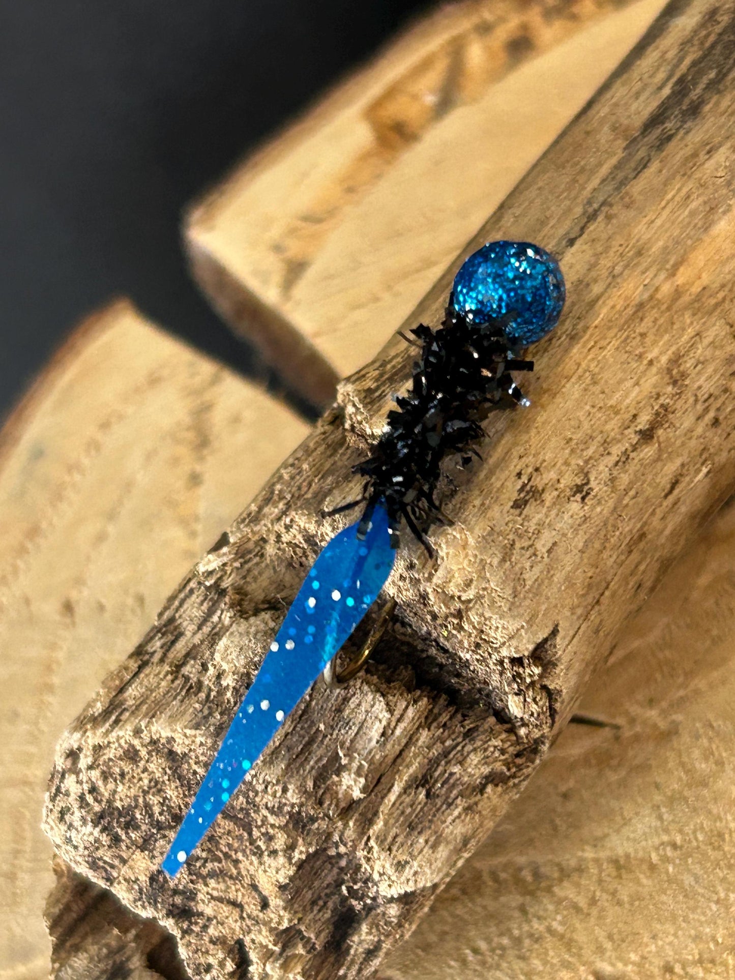 Wedge tail crappie jigs