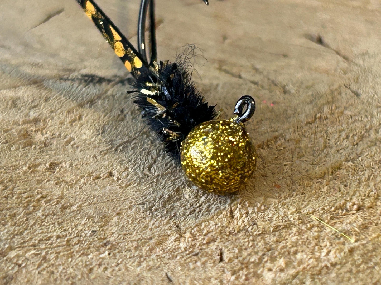 Split tail crappie jigs