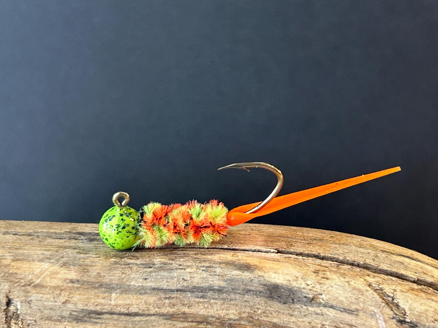 Wedge tail crappie jigs