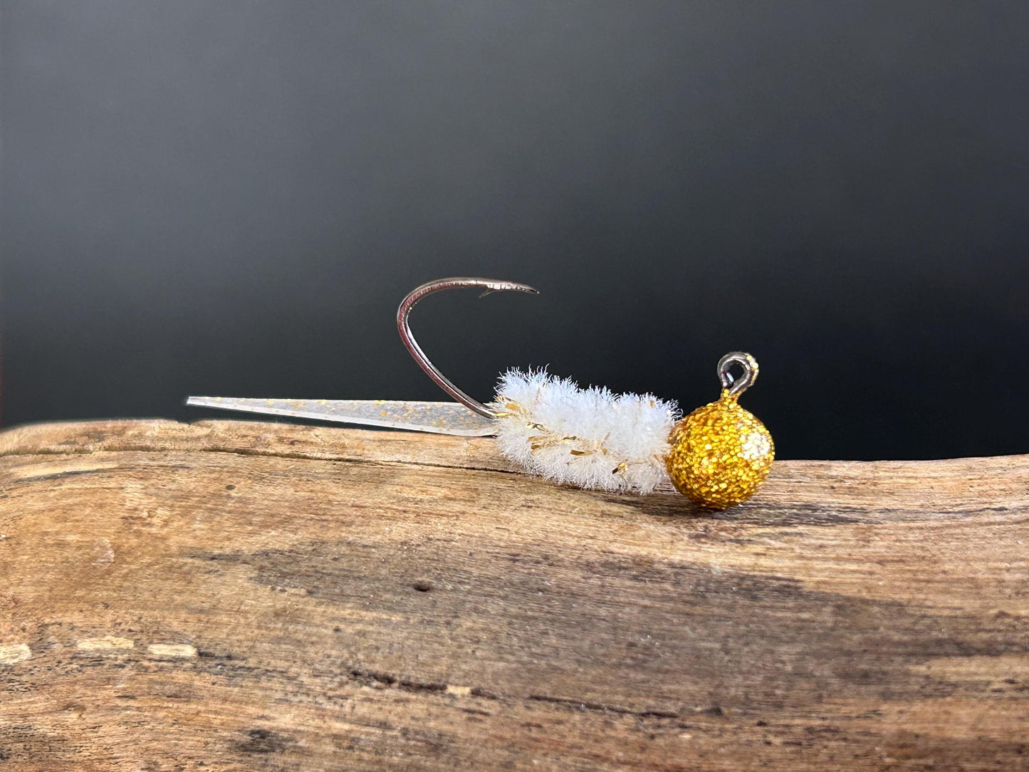 Wedge tail crappie jigs