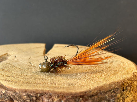 Hatchet head crappie jigs