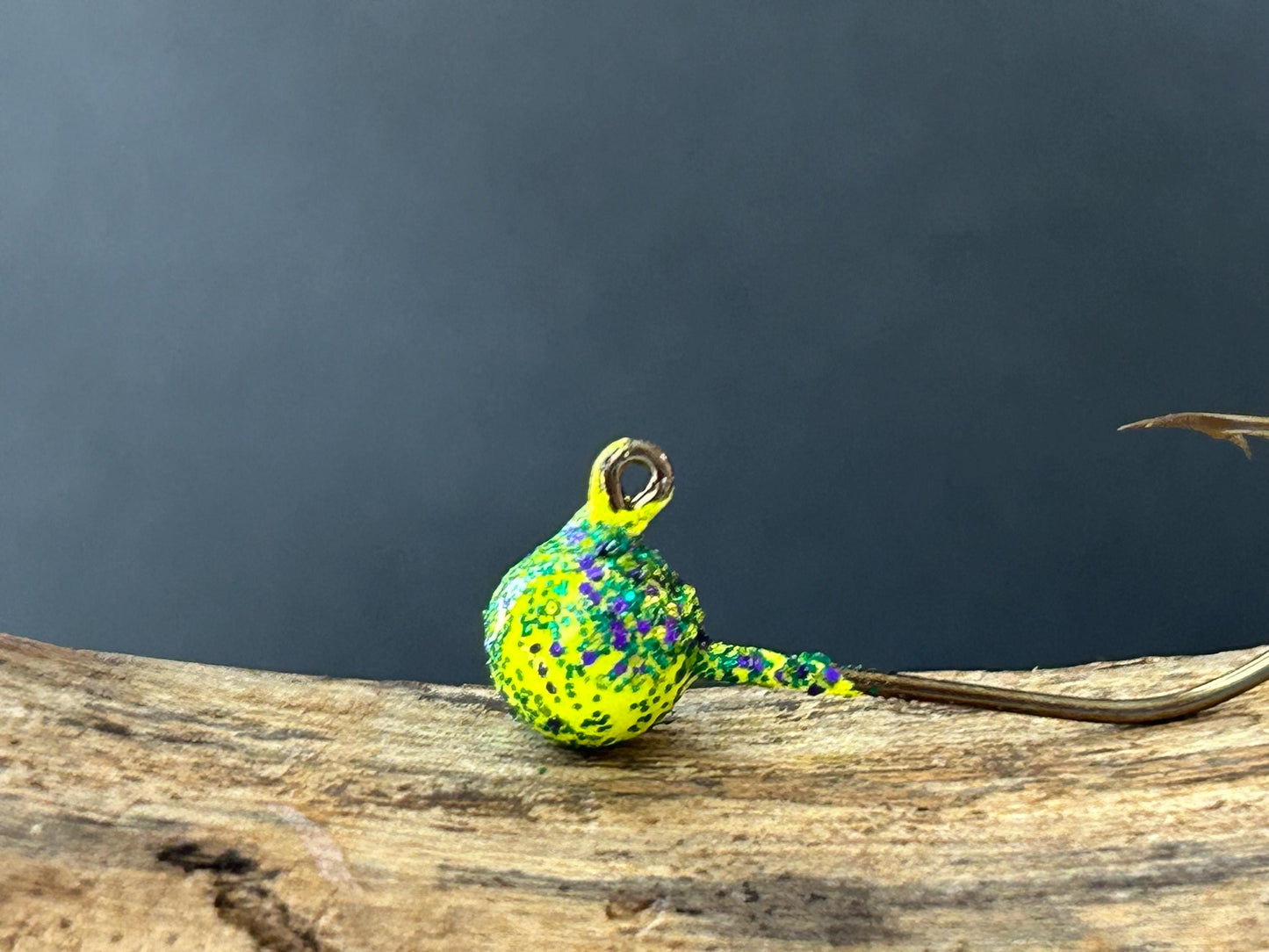 MARDI GRAS GLITTER ball jig heads