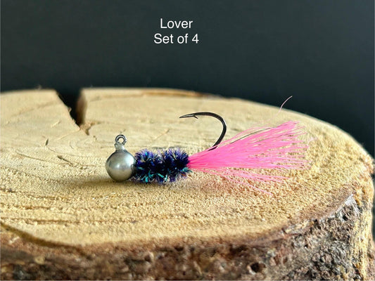 Bucktail crappie jigs