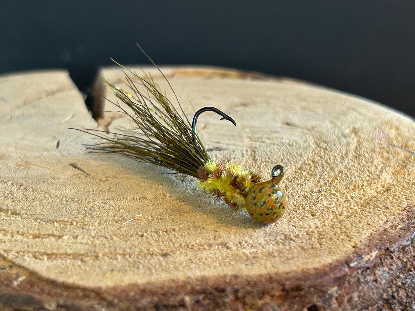 Bucktail crappie jigs