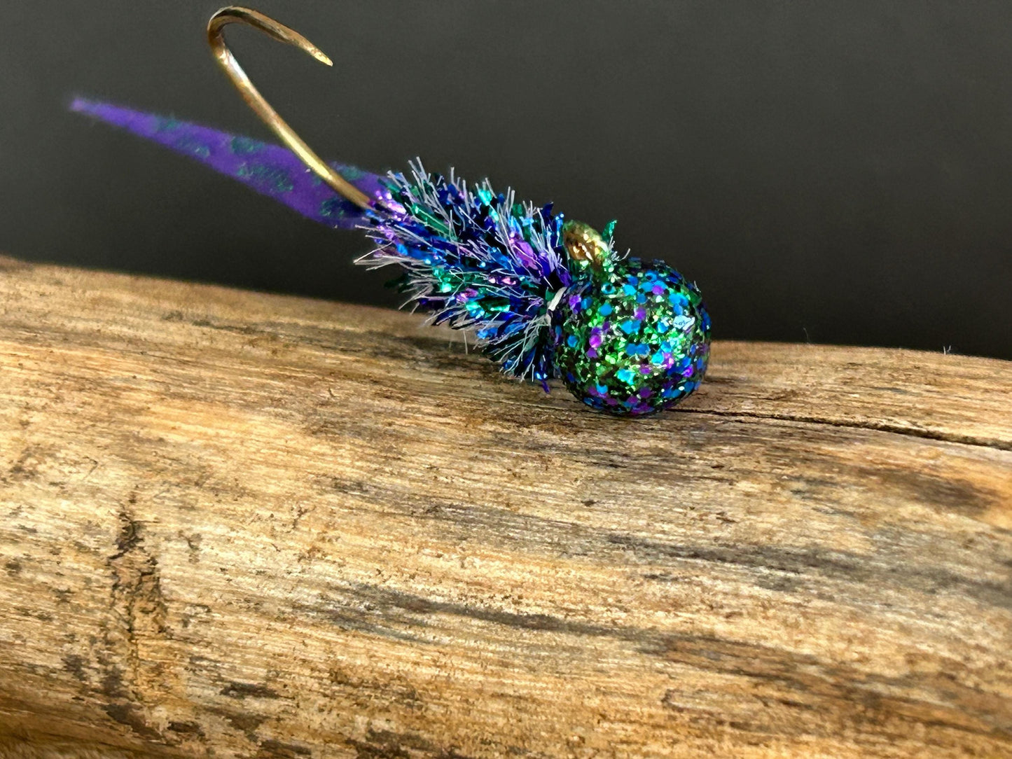 Wedge tail crappie jigs