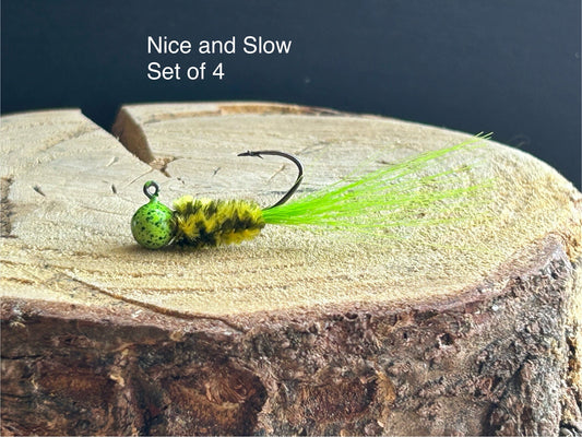 Bucktail crappie jigs