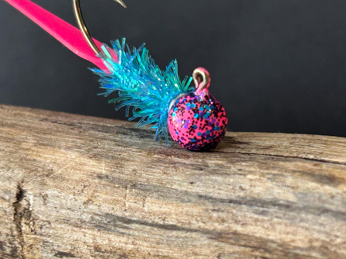 Wedge tail crappie jigs