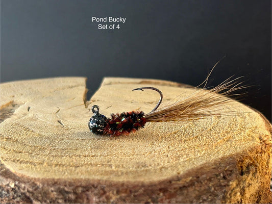 Bucktail crappie jigs