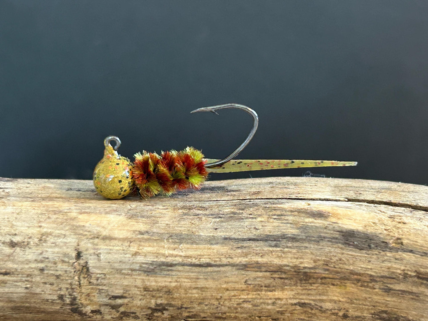 Wedge tail crappie jigs