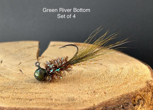 Bucktail crappie jigs