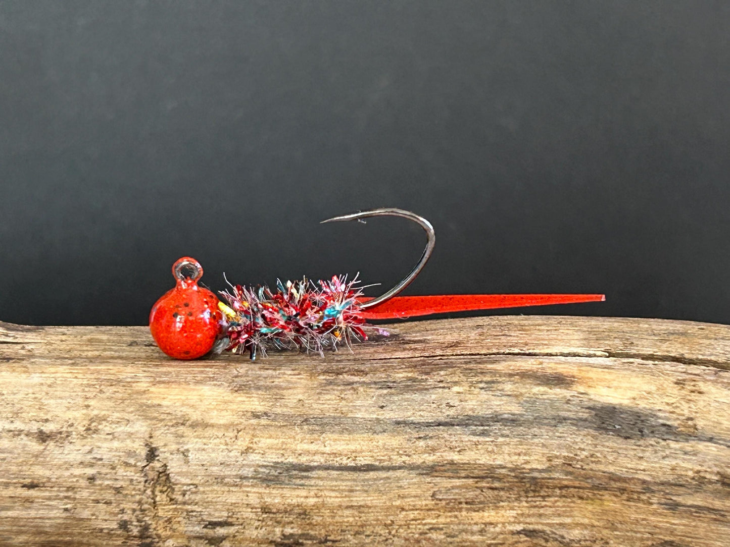 Wedge tail crappie jigs