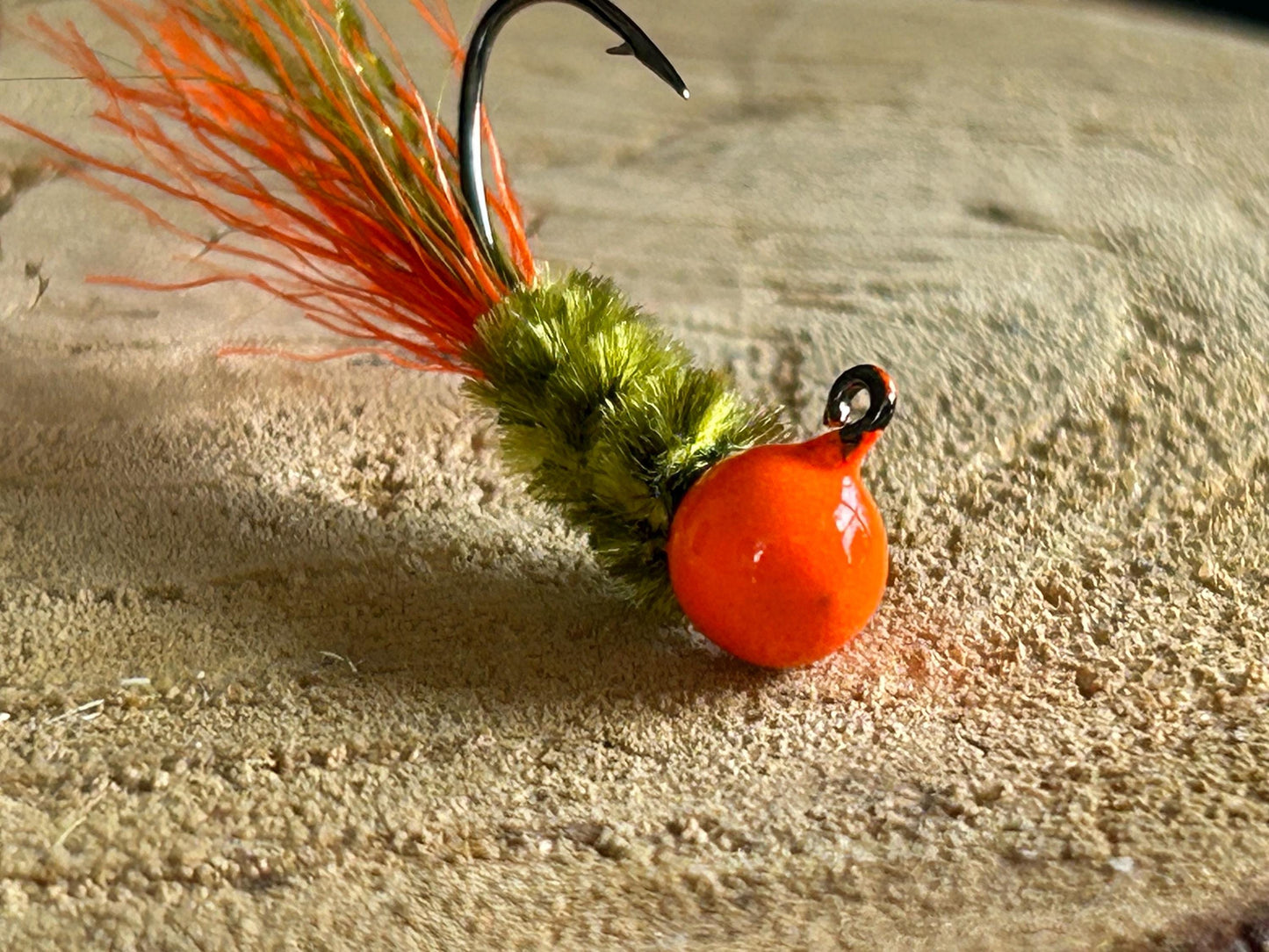 Bucktail crappie jigs