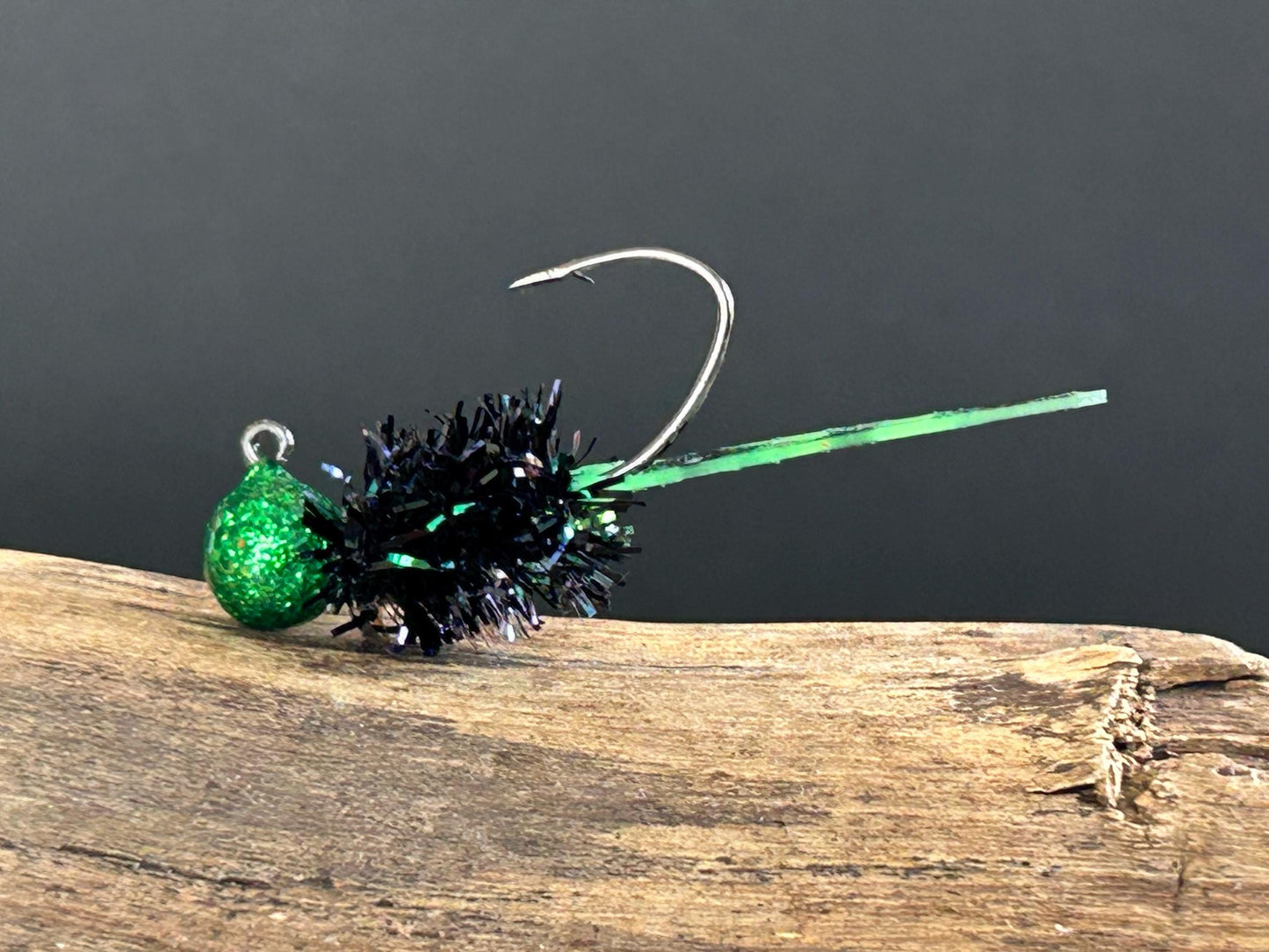 Wedge tail crappie jigs