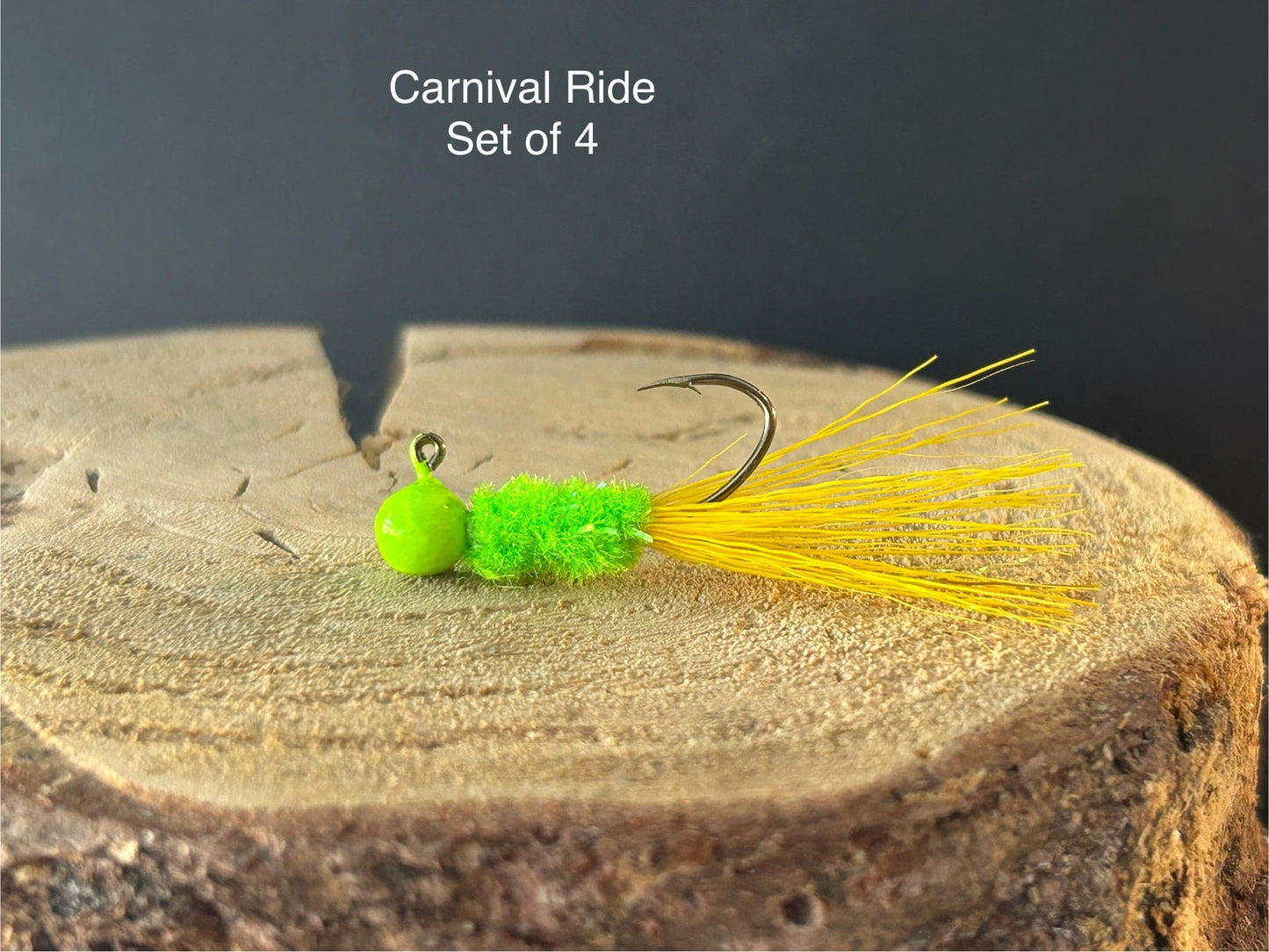Bucktail crappie jigs