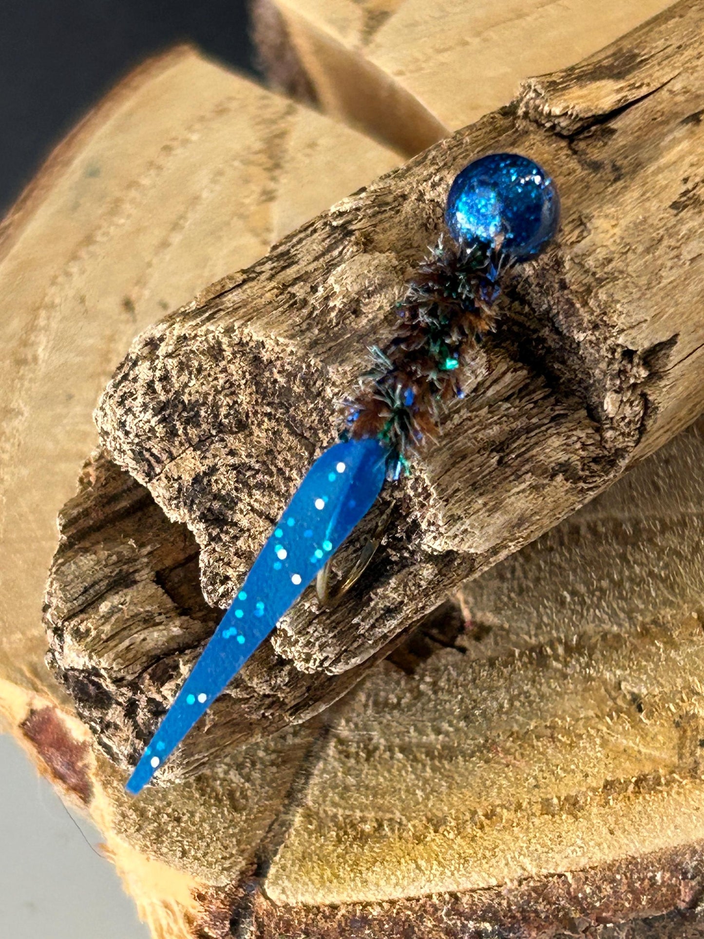 Wedge tail crappie jigs