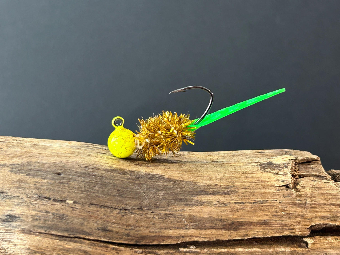 Wedge tail crappie jigs