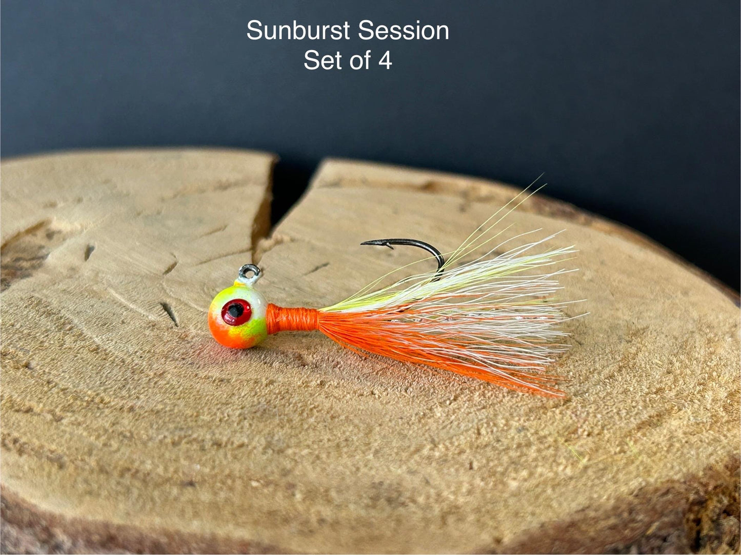 Bucktail crappie jigs