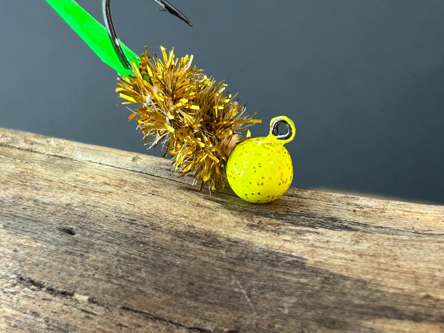 Wedge tail crappie jigs