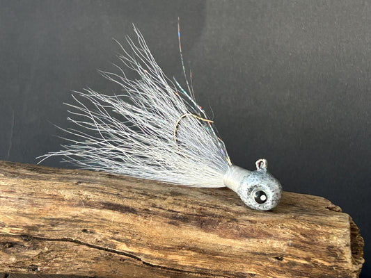 Hand tied walleye jigs