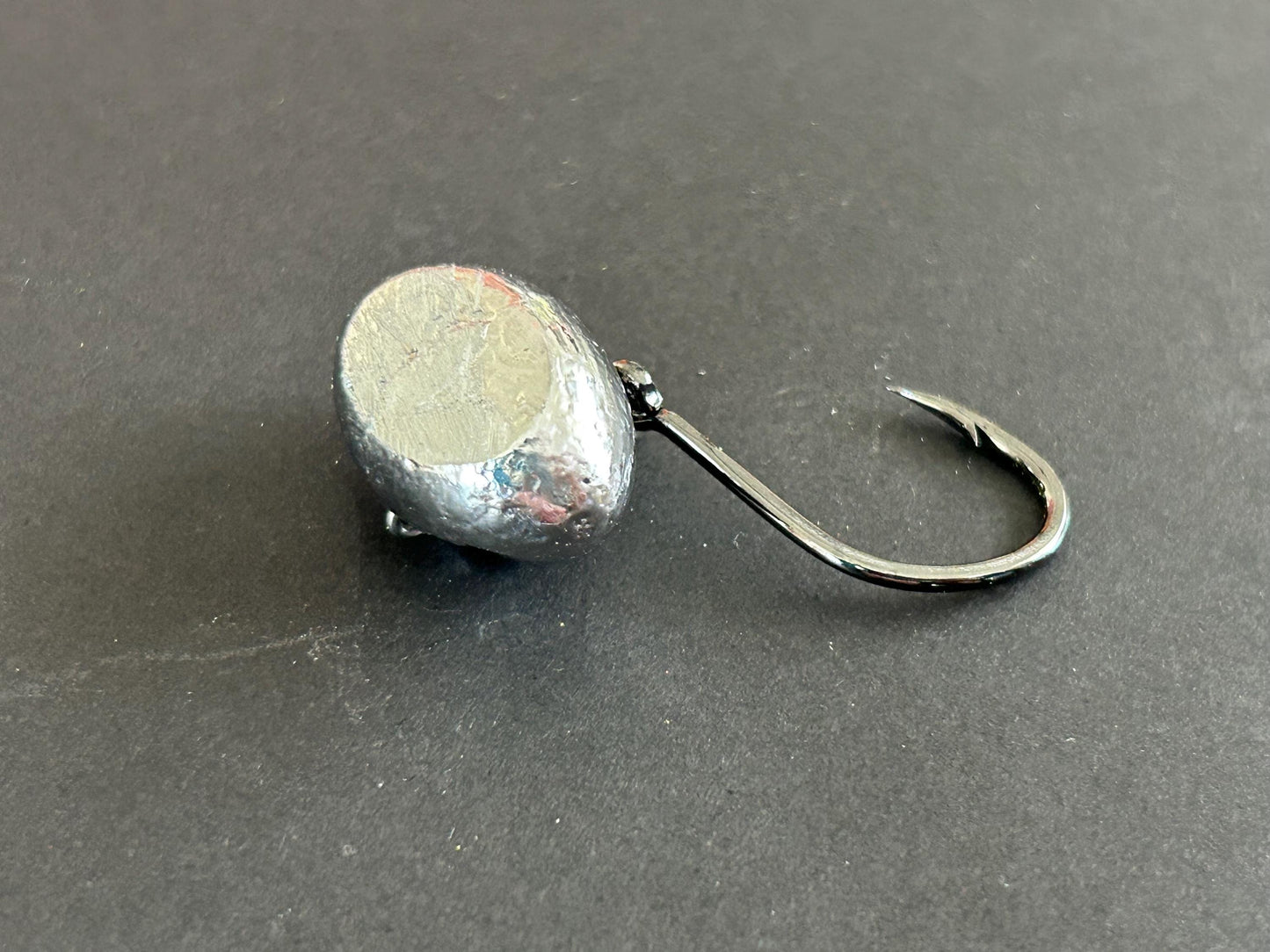 Unpainted football swing jigs