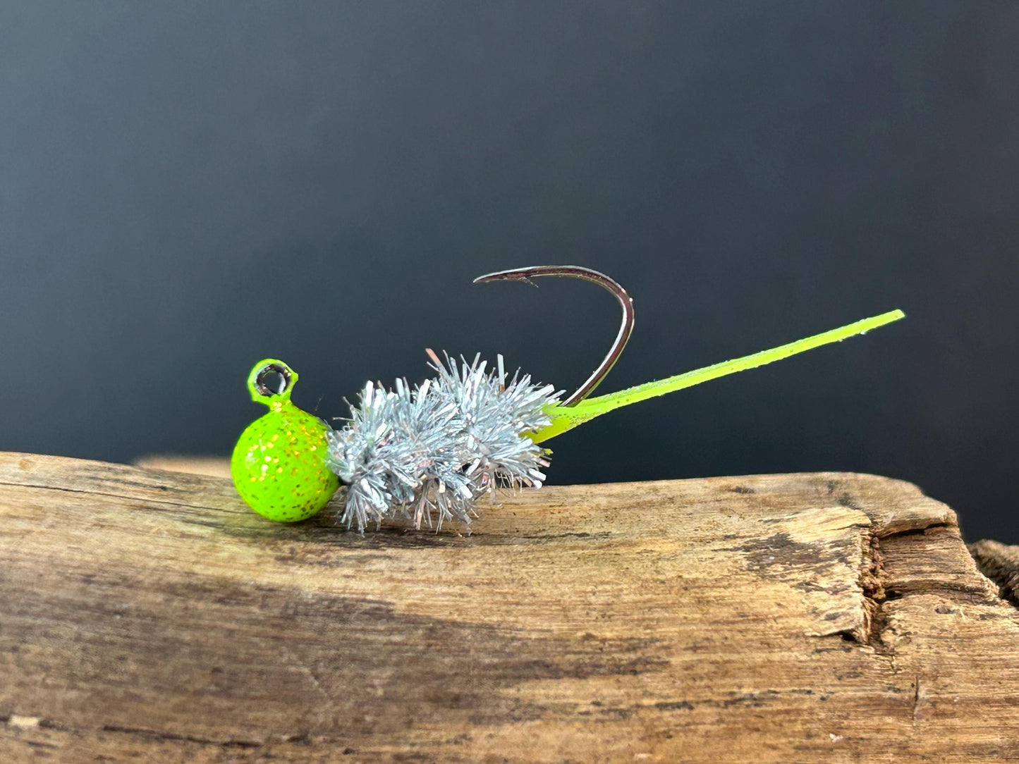Wedge tail crappie jigs