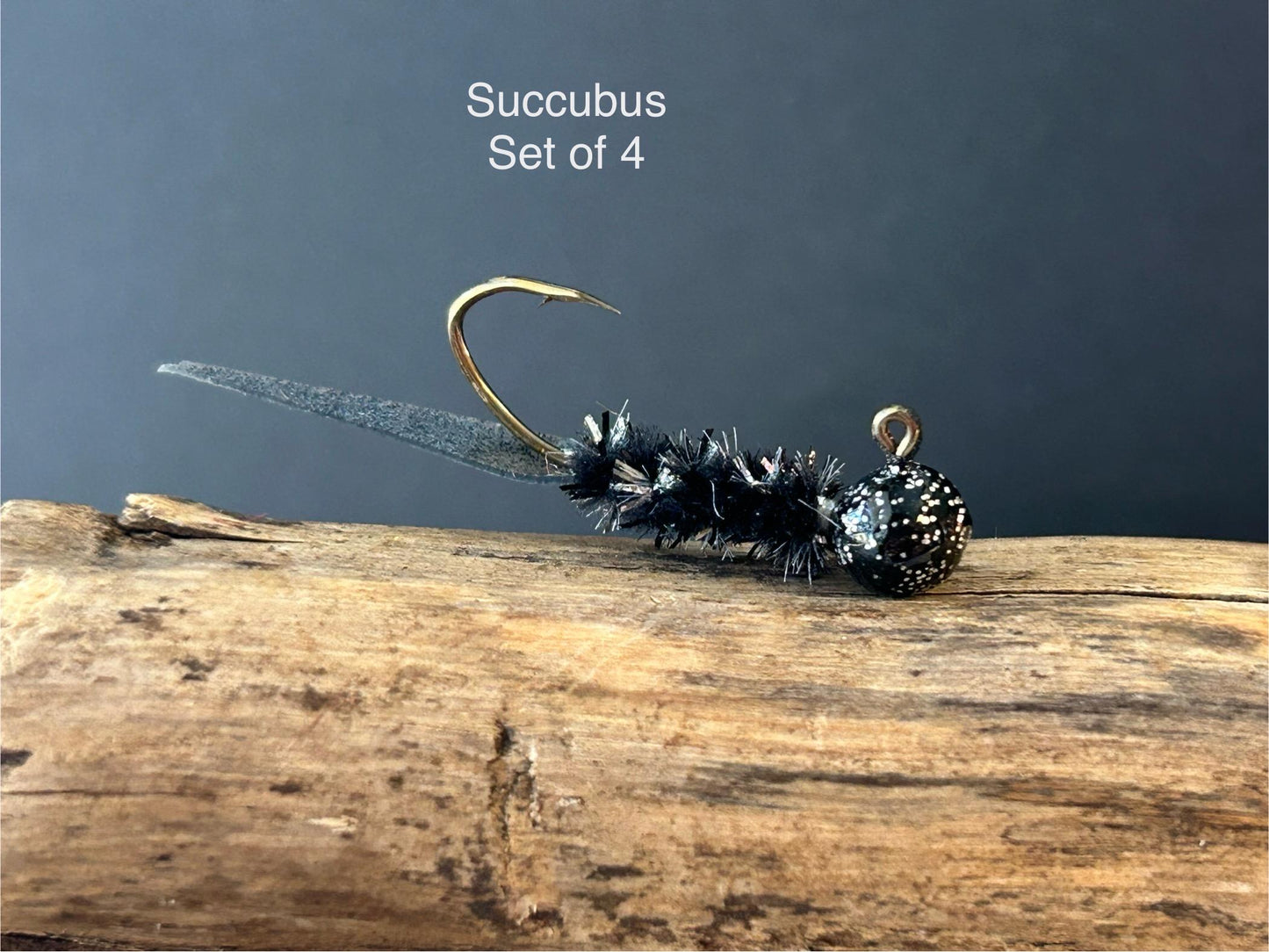 Wedge tail crappie jigs