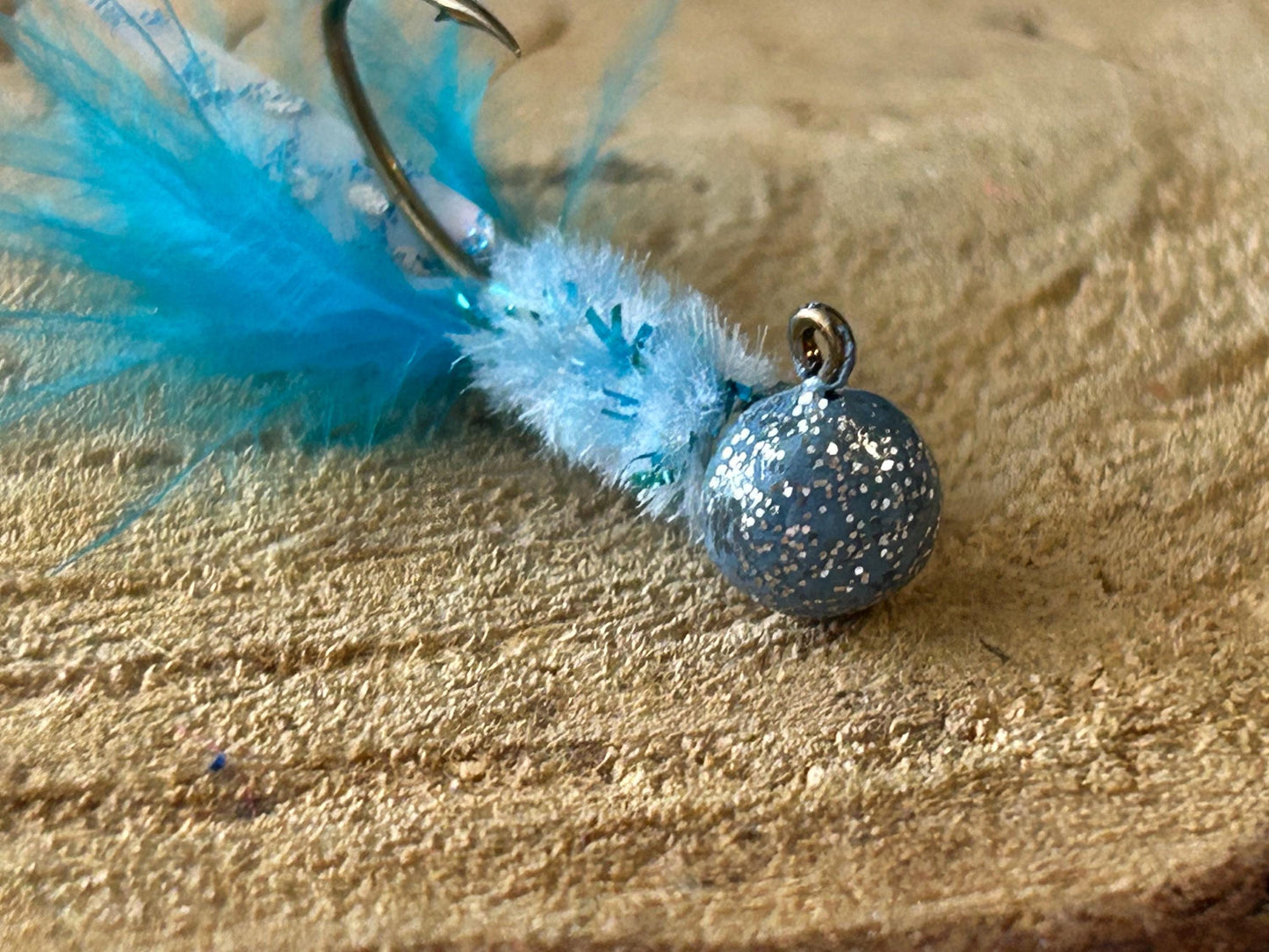 Wedge tail crappie jigs