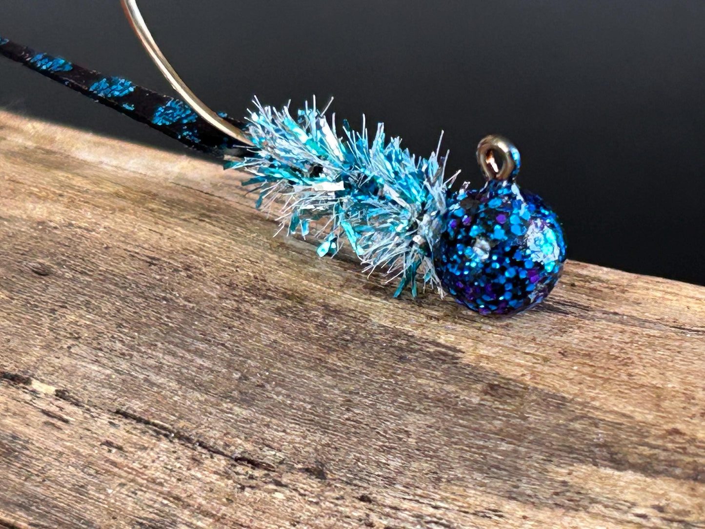 Wedge tail crappie jigs