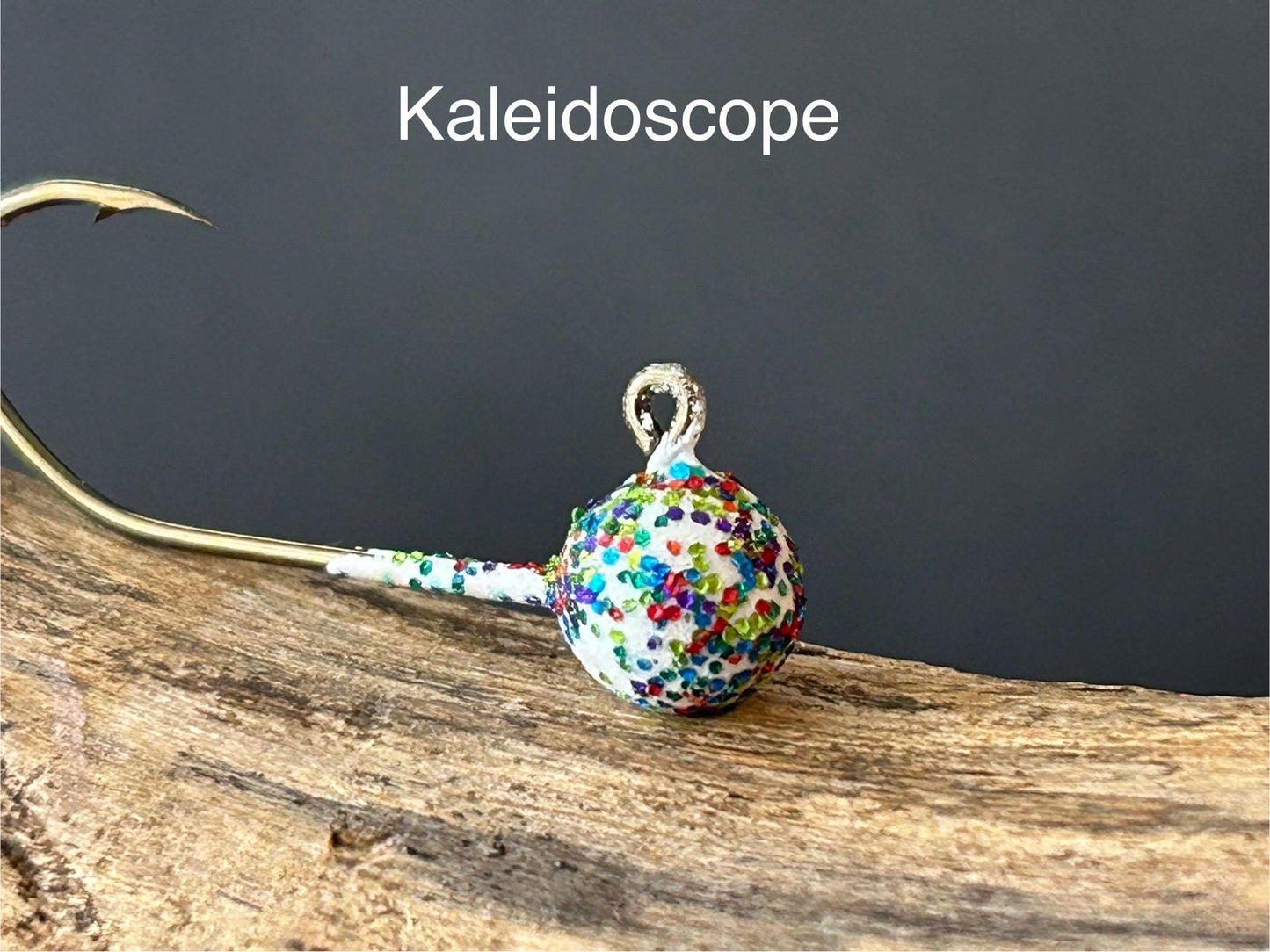 KALEIDOSCOPE GLITTER ball jig heads
