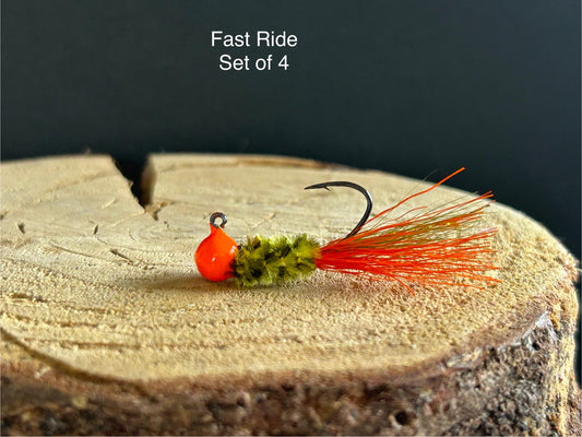 Bucktail crappie jigs