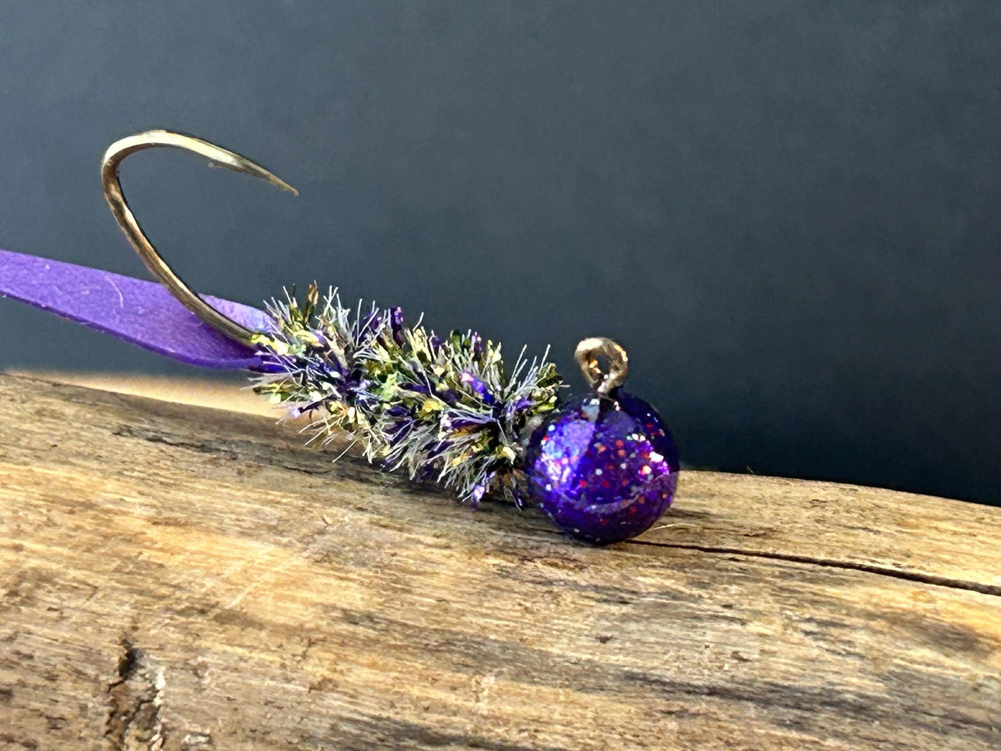 Wedge tail crappie jigs