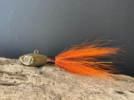 Flounder bucktail jig