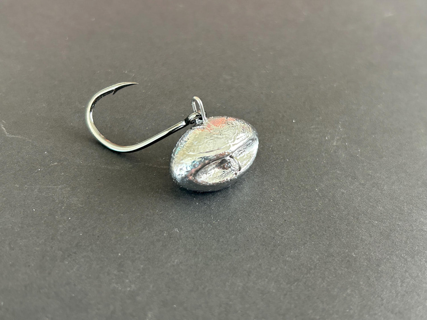 Unpainted football swing jigs