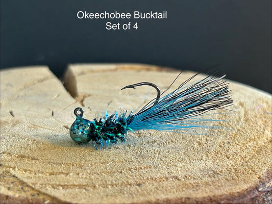 Bucktail crappie jigs