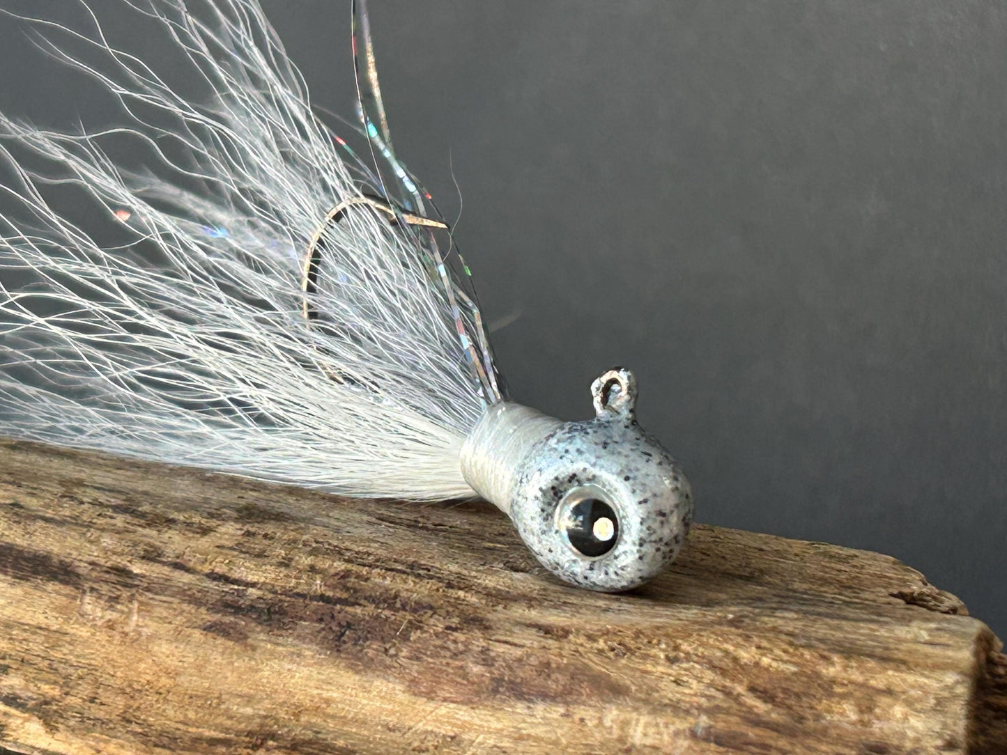 Hand tied walleye jigs