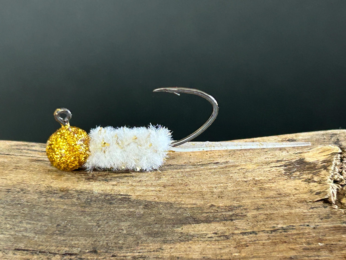 Wedge tail crappie jigs