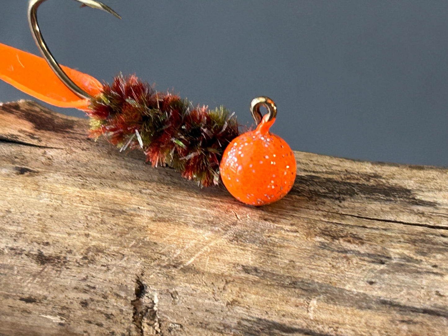 Wedge tail crappie jigs