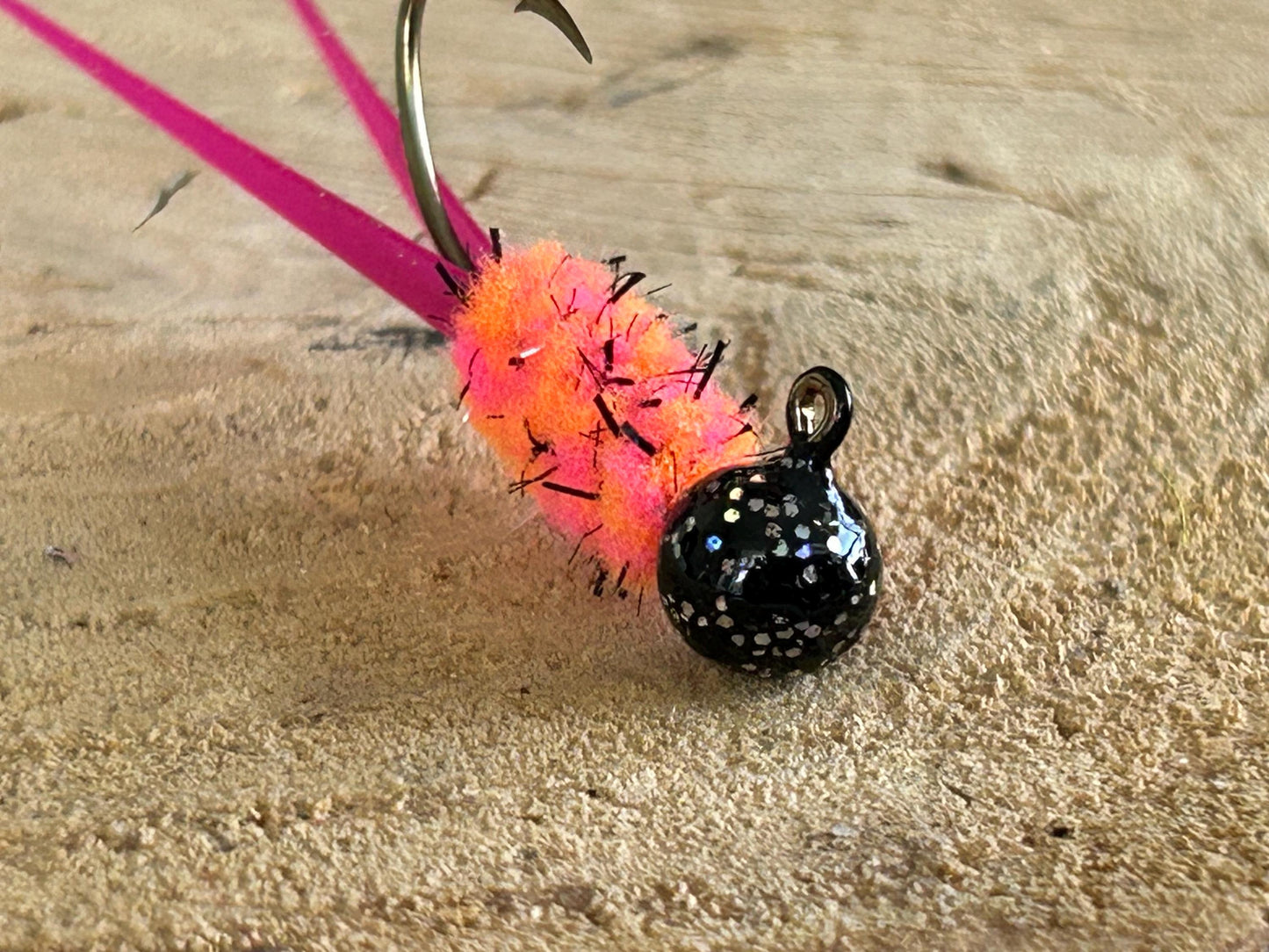 Split tail crappie jigs