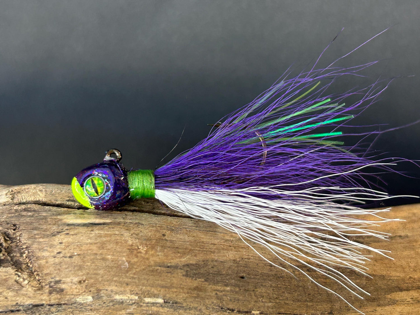 Hand tied walleye jigs